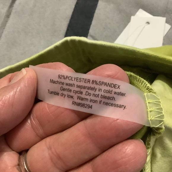 Tied Dyed  Sportelle shorts stretchy greenish size Small NWT 28$ from Be… - Picture 8 of 9